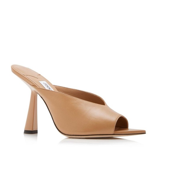 EUC Jimmy Choo Maryanne 100 High Heel Slide Sandals 39 $850 - Picture 2 of 10